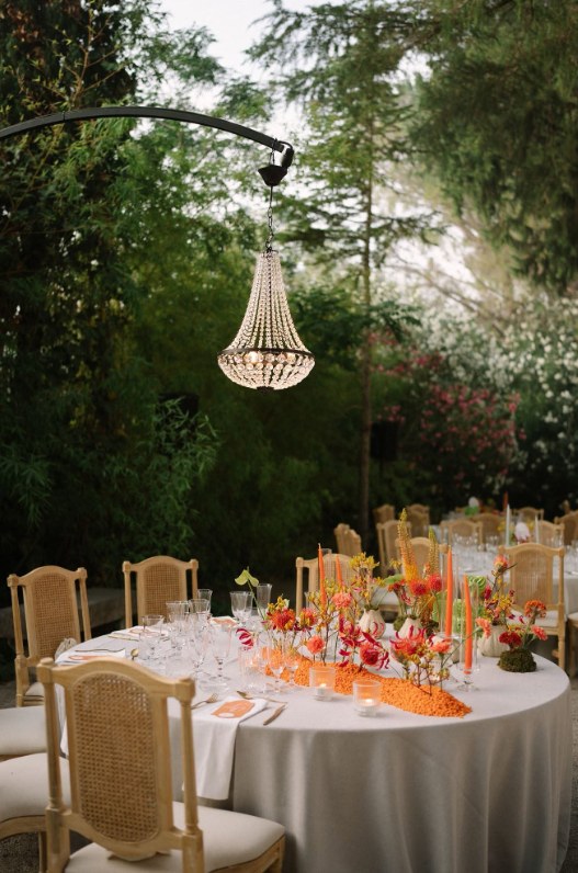 Mesa de evento de gala
