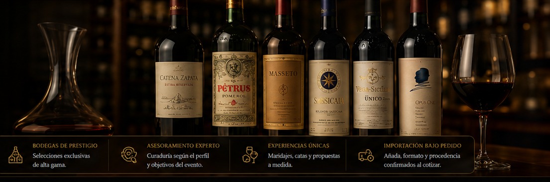 Vino de Honor premium Villegas Group
